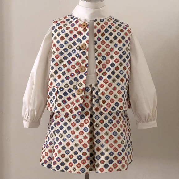 Gay Spirits Inc. Other - Vintage Girls/Toddler Ensemble 🔷🔴🔶